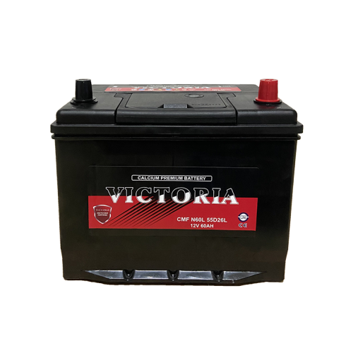 12V 60AH N60 Batterie de démarrage de voiture au plomb-acidité de 55D26L